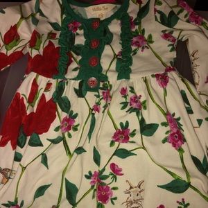 Matilda Jane Dress and diaper cover